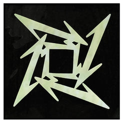 Ninja Star / James Hetfield (Metallica) - Inlay Stickers Jockomo