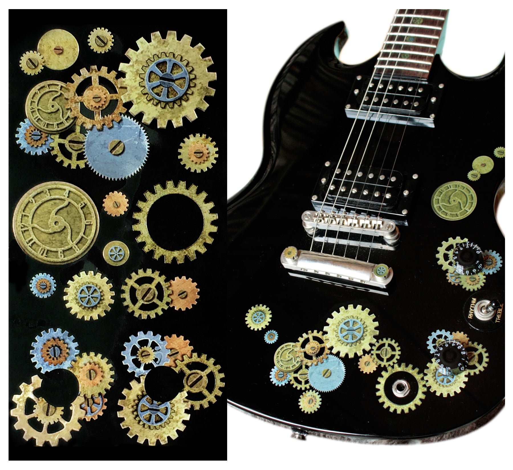 Steampunk Gears / B-187ST-AZSET