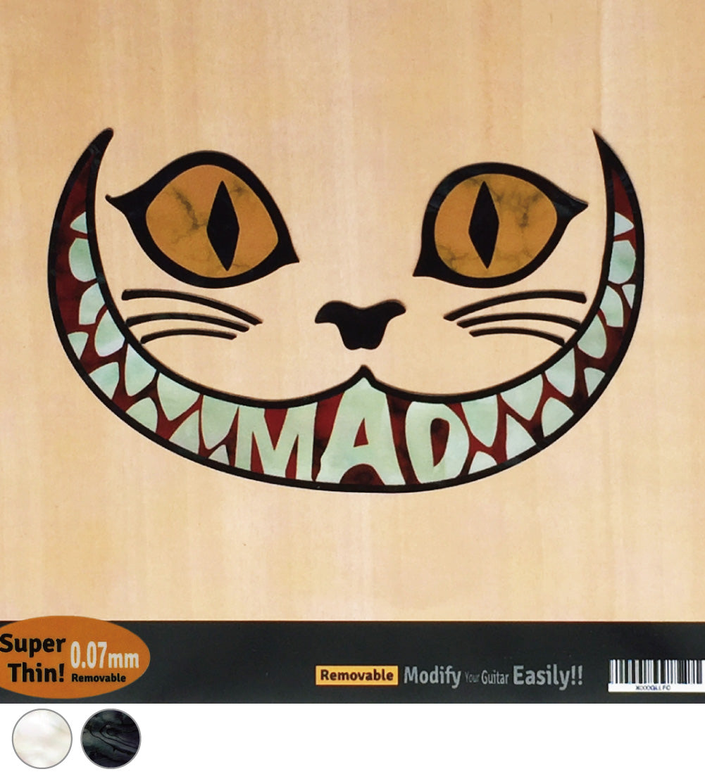 Cheshire Cat (Mad Cat) - Inlay Sticker for Guitars, Bass & Ukuleles ...