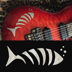 Fish Bone - Inlay Stickers Jockomo
