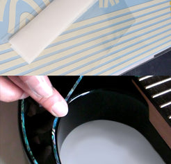 Binding Decals for Body, Neck, & Headstock - Inlay Stickers Jockomo