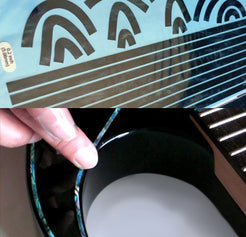 Binding Decals for Body, Neck, & Headstock - Inlay Stickers Jockomo