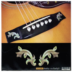 Traditional Motif - 2pcs Bridge Inlays - Inlay Stickers Jockomo