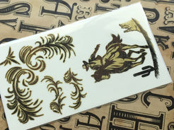 Wild West - Layer Graph Stickers - Inlay Stickers Jockomo