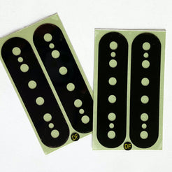 Pickup Stickers for Humbucker // DiMarzio DP100 F-Spaced - Inlay Stickers Jockomo