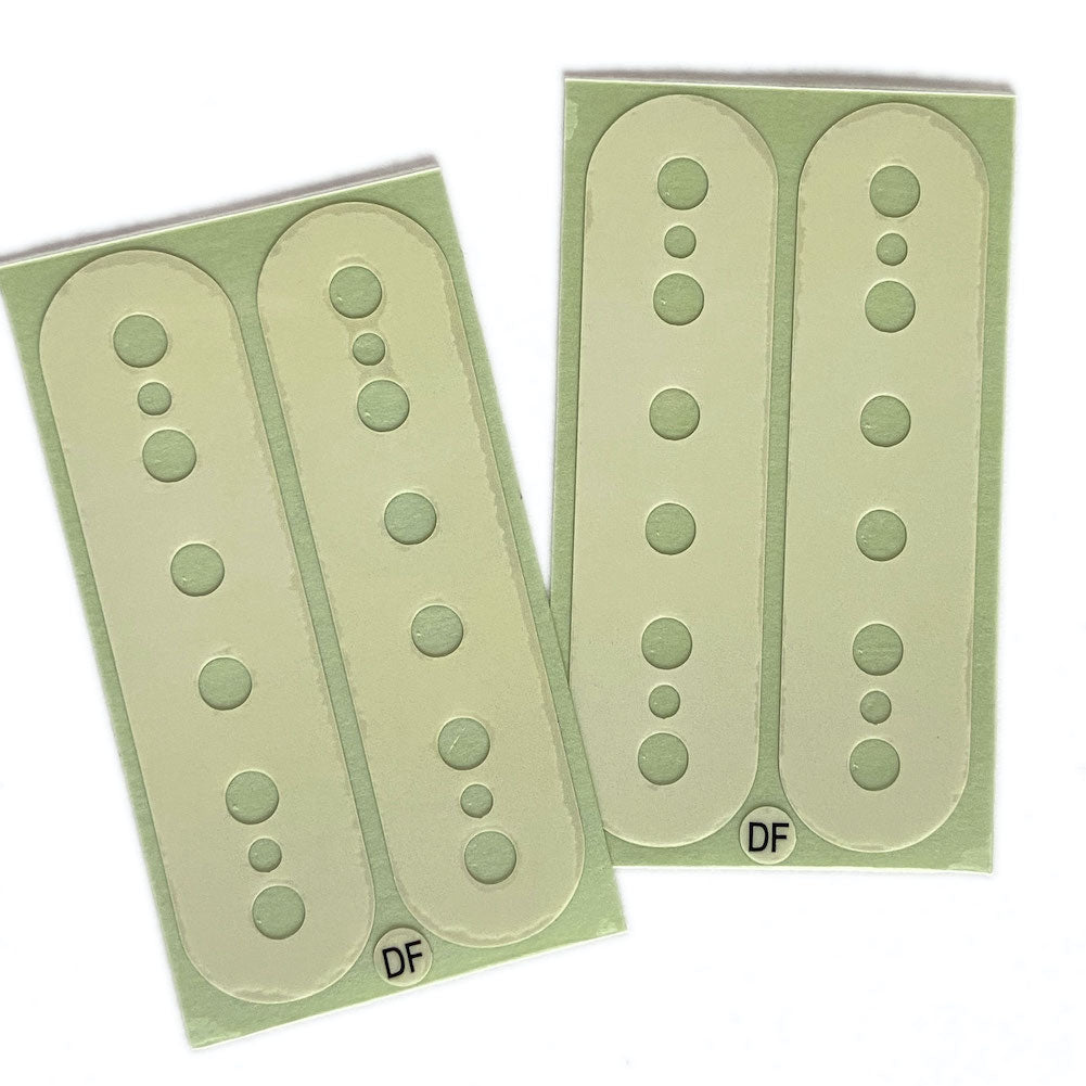 Pickup Stickers for Humbucker // DiMarzio DP100 F-Spaced - Inlay Stickers Jockomo