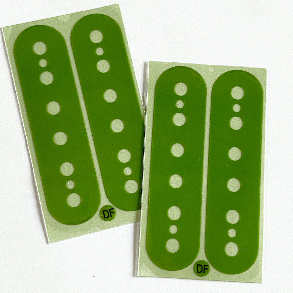 Pickup Stickers for Humbucker // DiMarzio DP100 F-Spaced - Inlay Stickers Jockomo