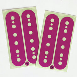 Pickup Stickers for Humbucker // DiMarzio DP100 F-Spaced - Inlay Stickers Jockomo
