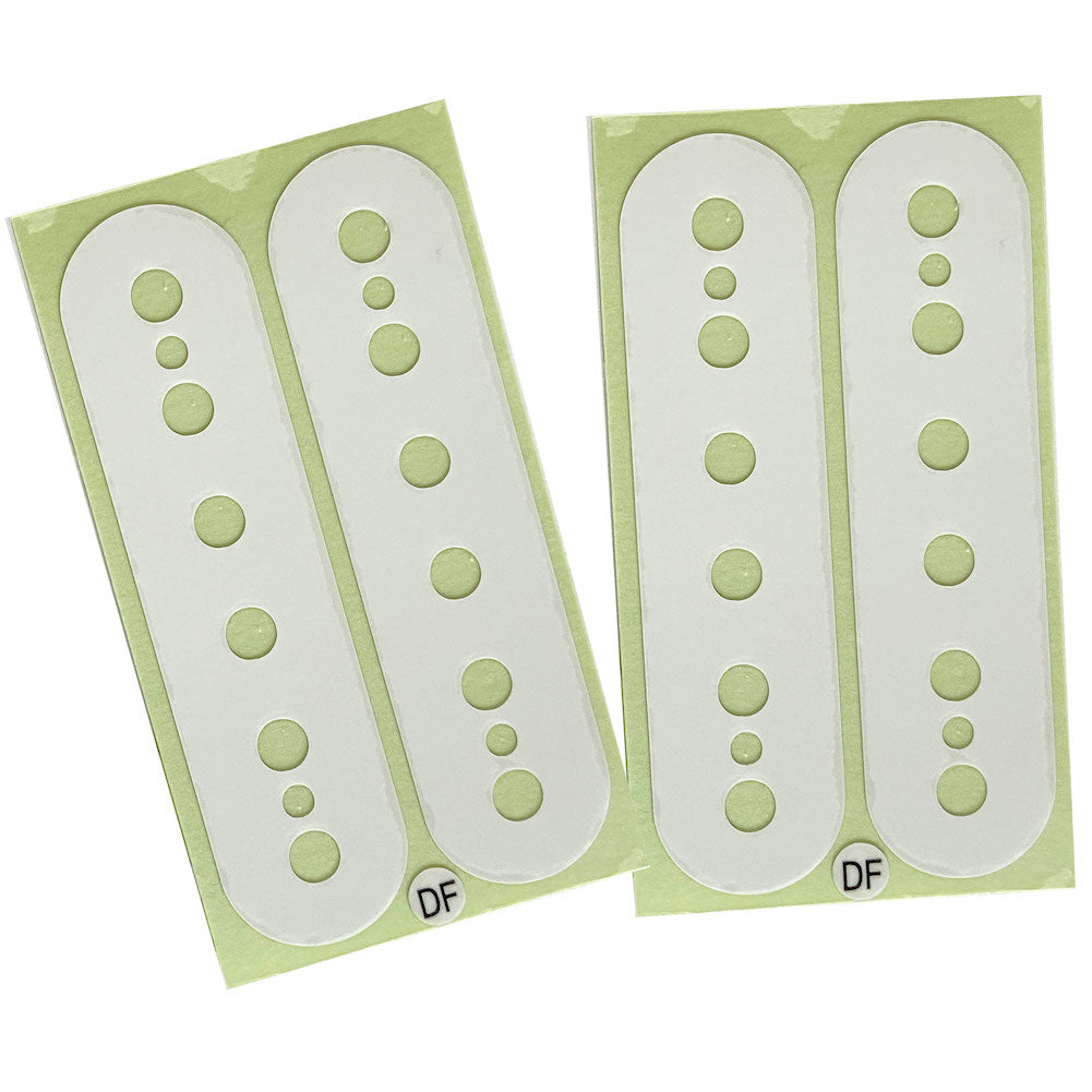 Pickup Stickers for Humbucker // DiMarzio DP100 F-Spaced - Inlay Stickers Jockomo