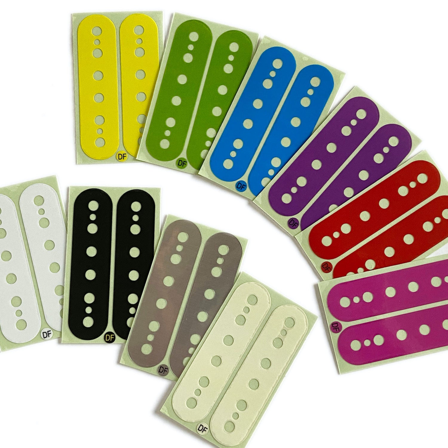 Pickup Stickers for Humbucker // DiMarzio DP100 F-Spaced - Inlay Stickers Jockomo
