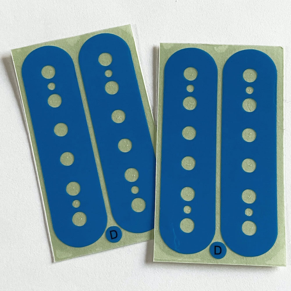 Pickup Stickers for Humbucker // DiMarzio DP100 - Inlay Stickers Jockomo