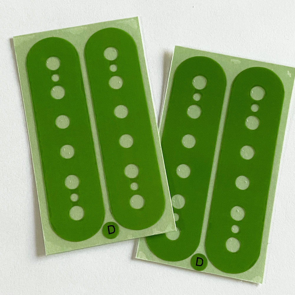 Pickup Stickers for Humbucker // DiMarzio DP100 - Inlay Stickers Jockomo