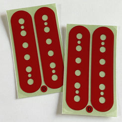 Pickup Stickers for Humbucker // DiMarzio DP100 - Inlay Stickers Jockomo