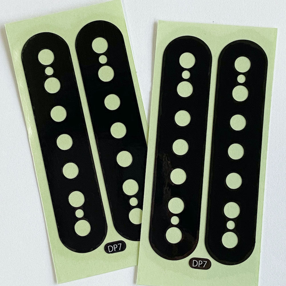 Pickup Stickers for 7 String Guitar Humbuckers - Inlay Stickers Jockomo