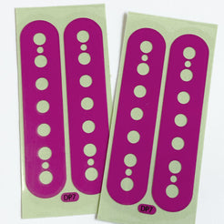 Pickup Stickers for 7 String Guitar Humbuckers - Inlay Stickers Jockomo