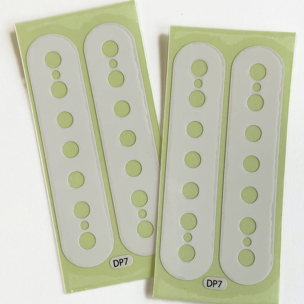 Pickup Stickers for 7 String Guitar Humbuckers - Inlay Stickers Jockomo