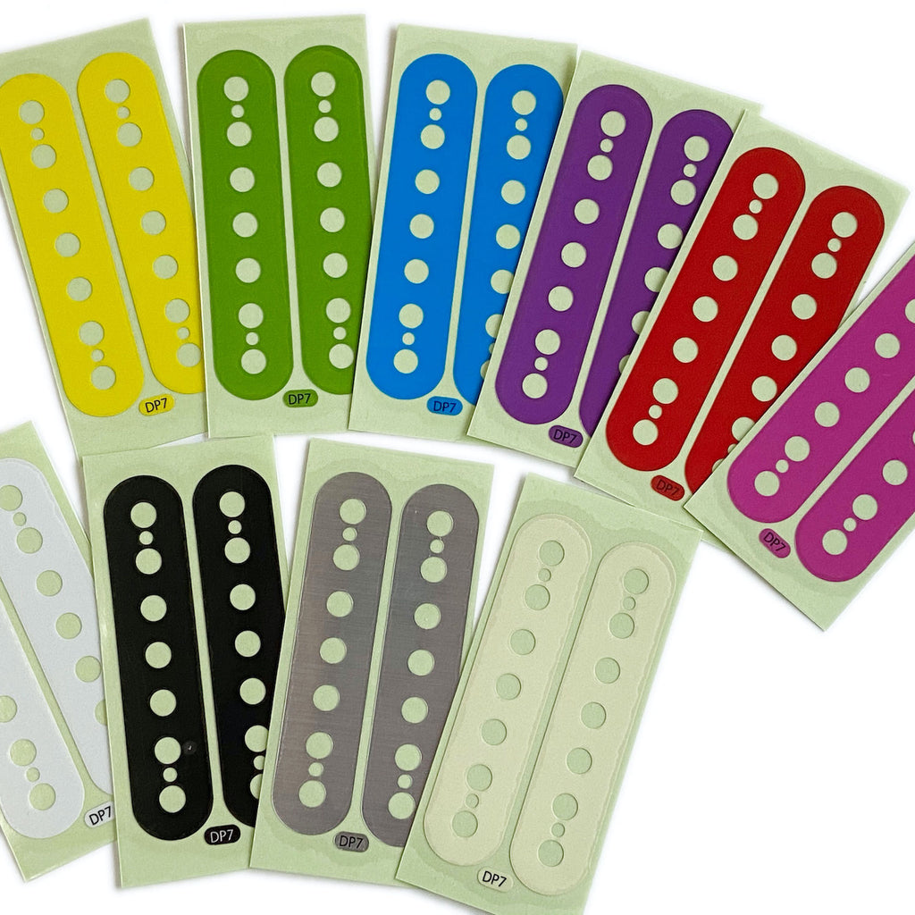 Pickup Stickers for 7 String Guitar Humbuckers - Inlay Stickers Jockomo