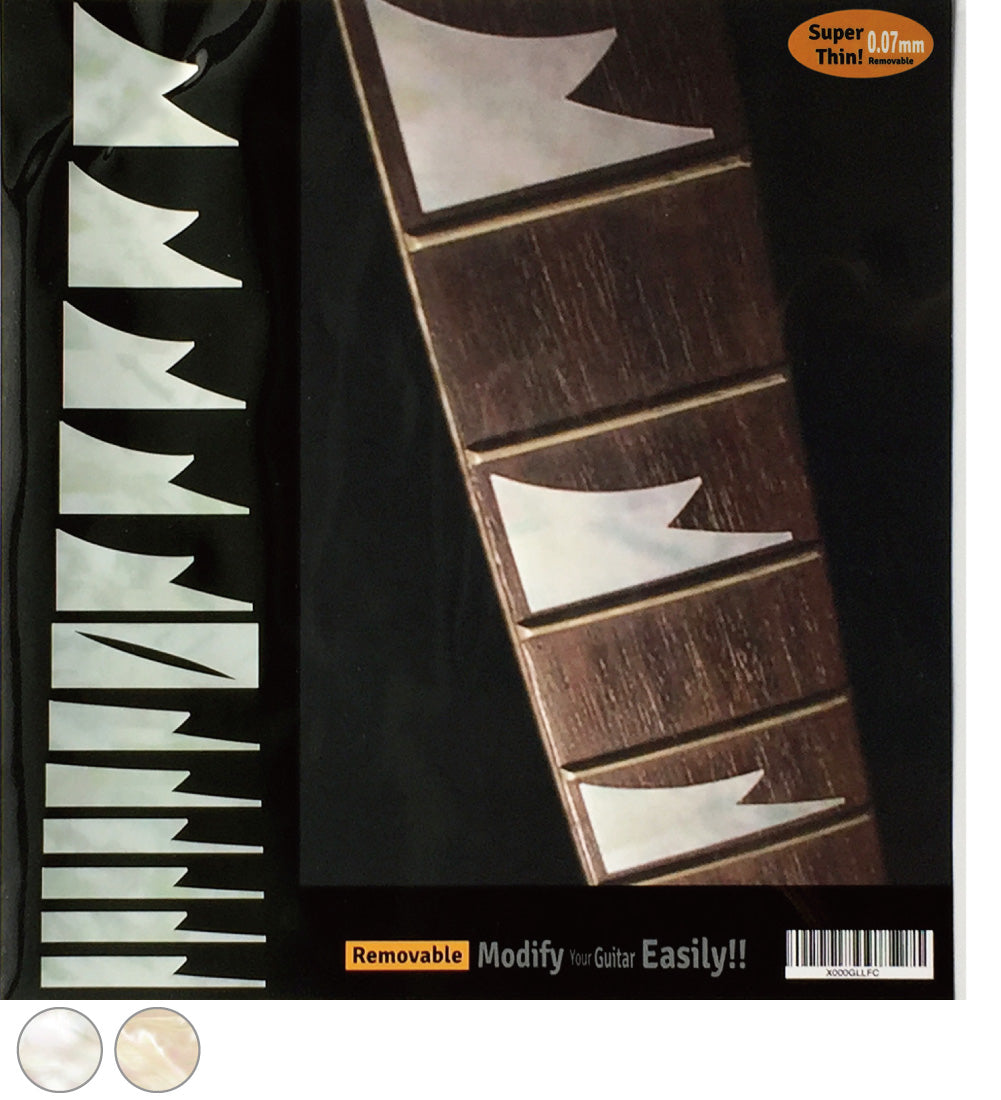 Ibanez style Shark Tooth fret markers - Inlay Stickers Jockomo