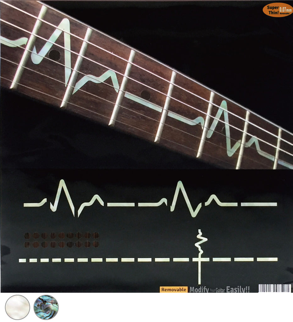 EKG / Heartbeat Line - Inlay Stickers Jockomo