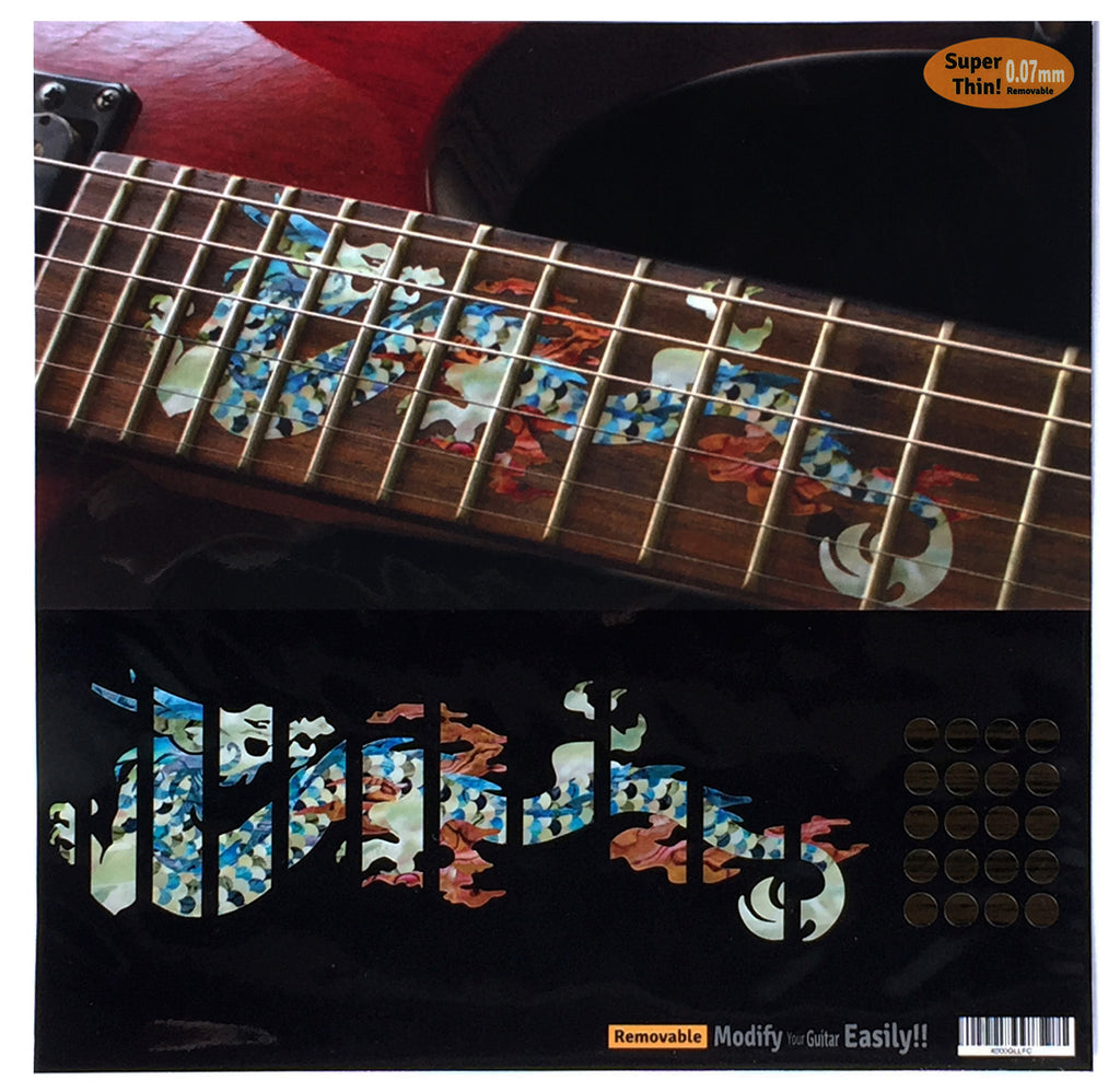 Dragon Fret Markers - Inlay Stickers Jockomo