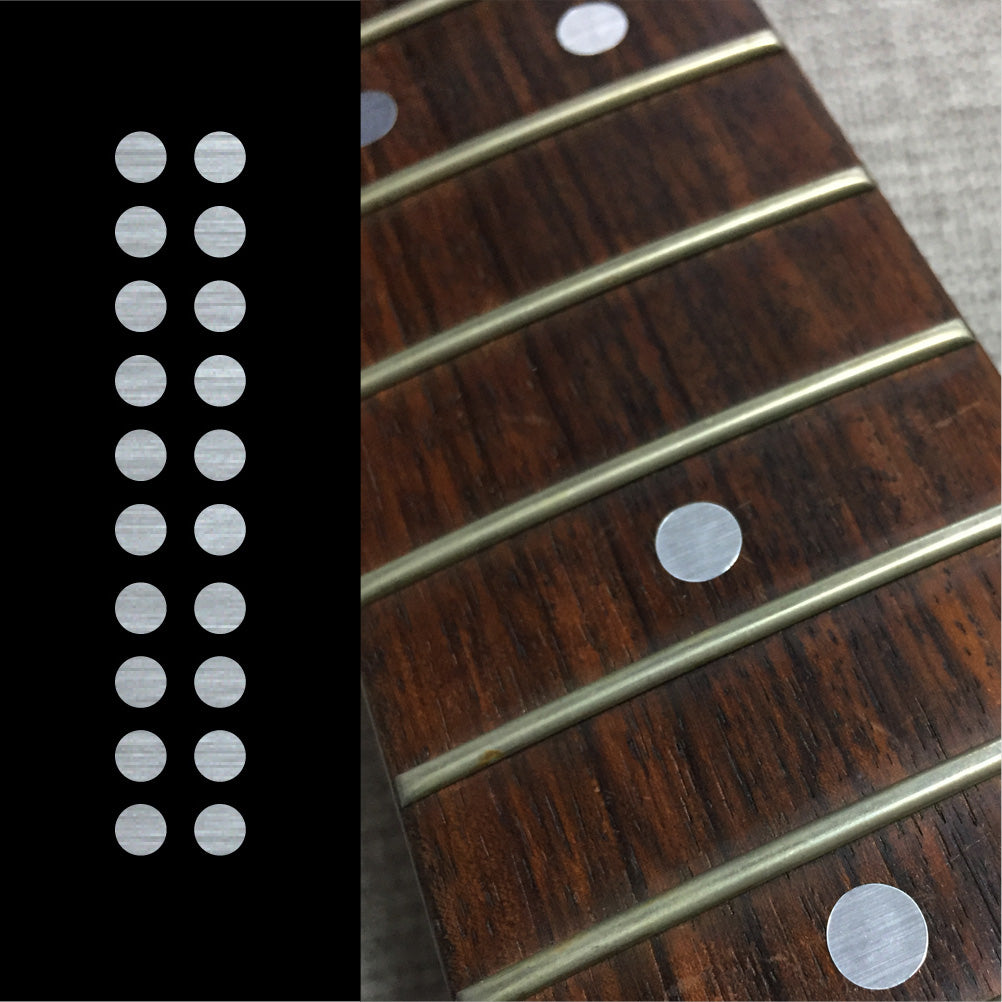 1/4"(6.35mm) Dot Fret Markers - Inlay Stickers Jockomo