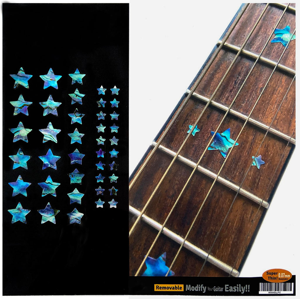 Stars Fret Markers Set - Inlay Stickers Jockomo