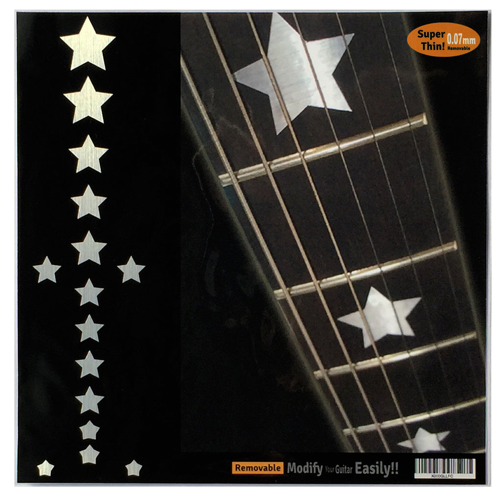 Everly Brothers Stars - Fret Markers for Guitars & Bass - Inlay Stickers Jockomo