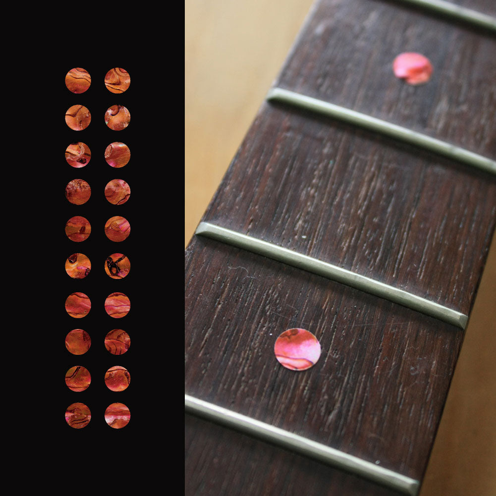 Custom Dots Custom Dot Fret Markers for Guitars, Bass & Ukuleles – Inlay Stickers ...
