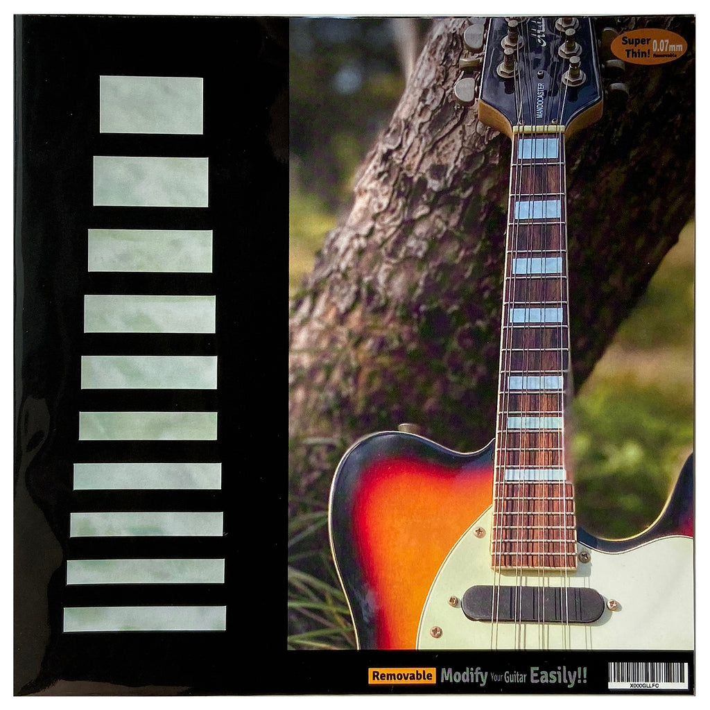 Blocks - Fret Markers for Mandolins & Ukuleles - Inlay Stickers Jockomo