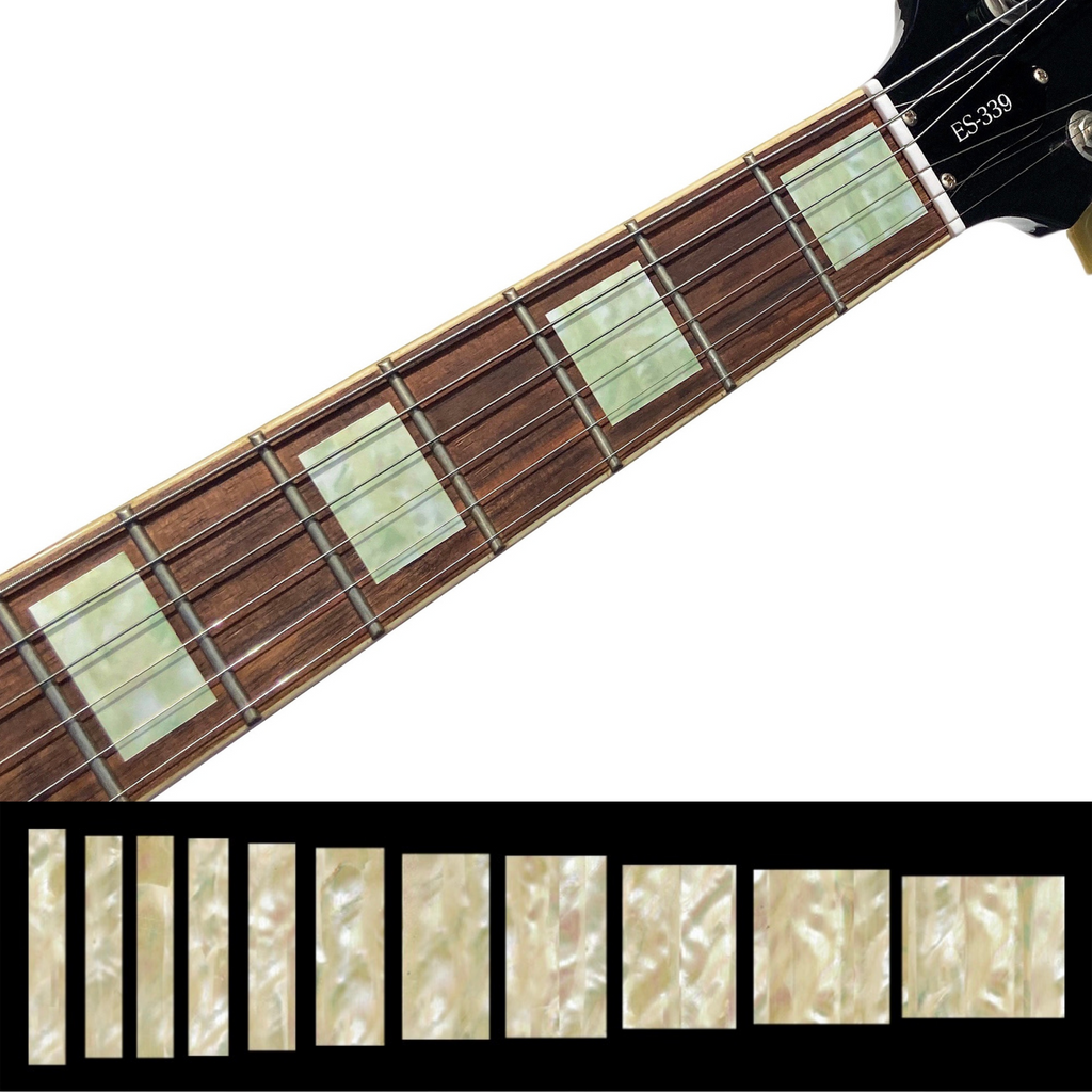 Les Paul LP Style Block Fret Markers for Guitars – Inlay Stickers Jockomo