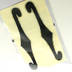 Telly Style /  L&R F-Holes - Inlay Stickers Jockomo