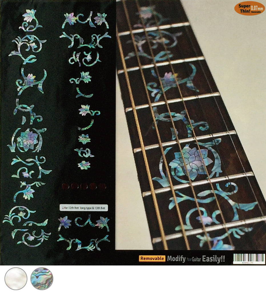 Oriental Flowers - Inlay Stickers Jockomo