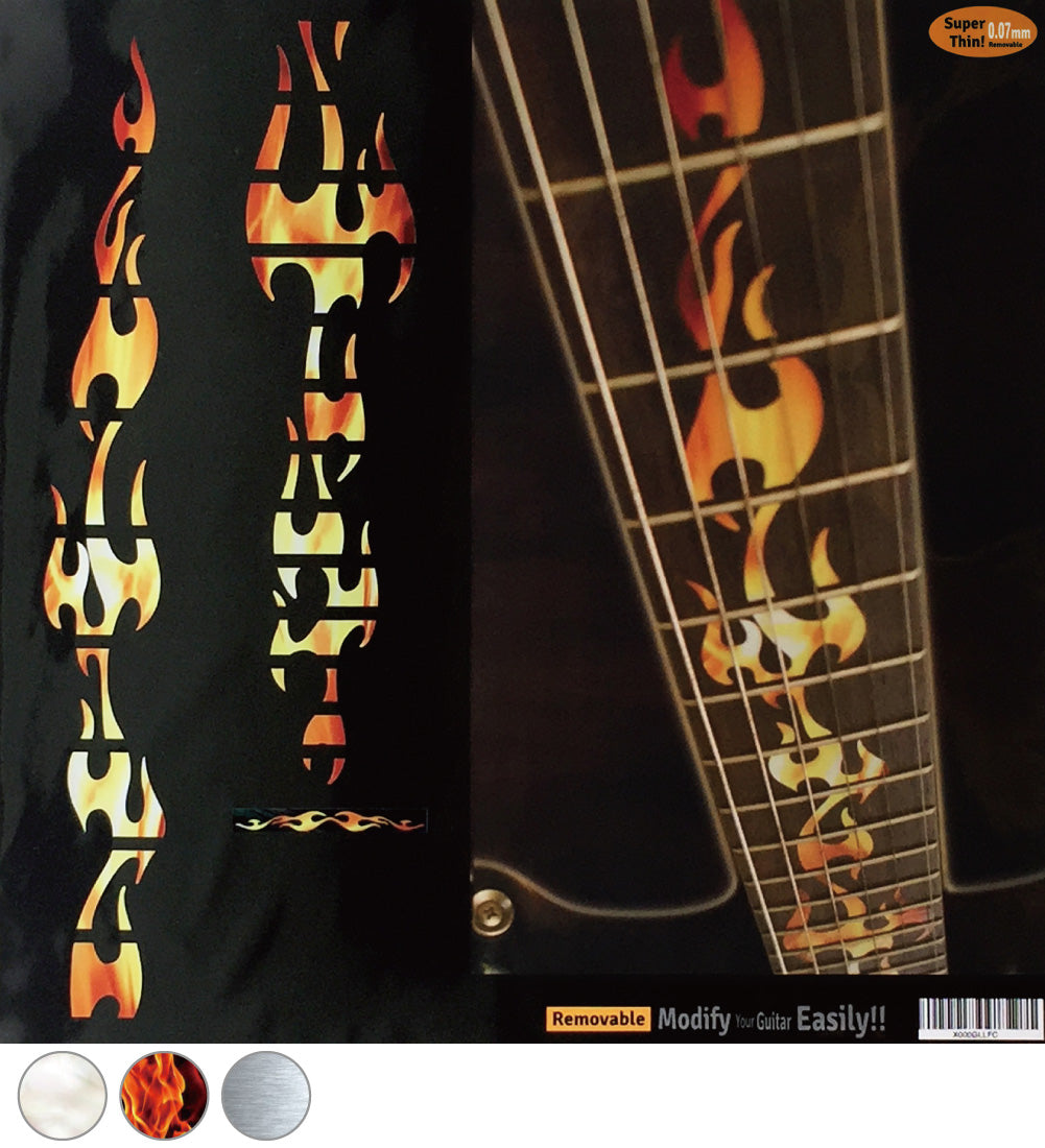 Fire Inlays Flame Decals for Guitar – Fire Graphics