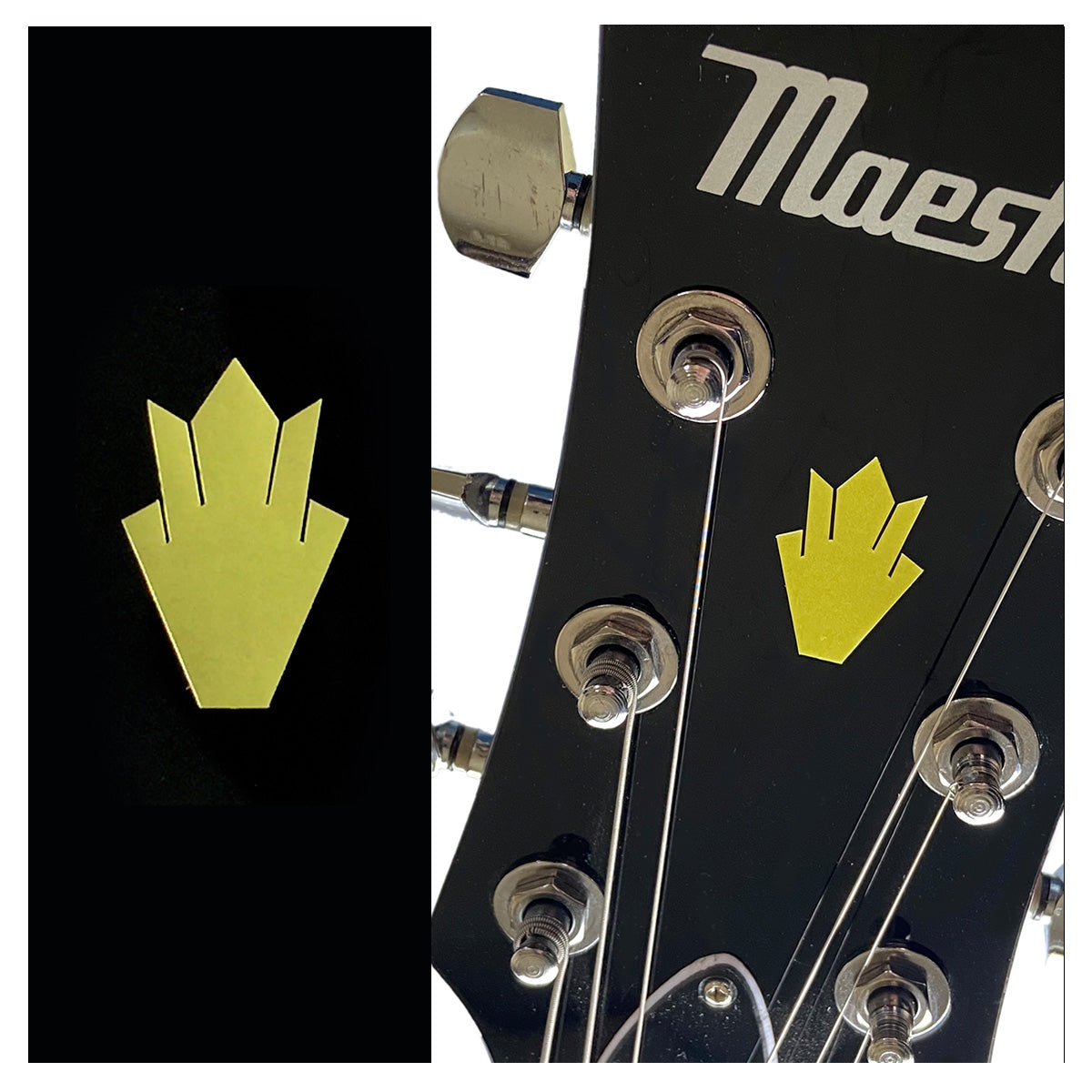 Closed Crown (2pcs) - Inlay Stickers Jockomo