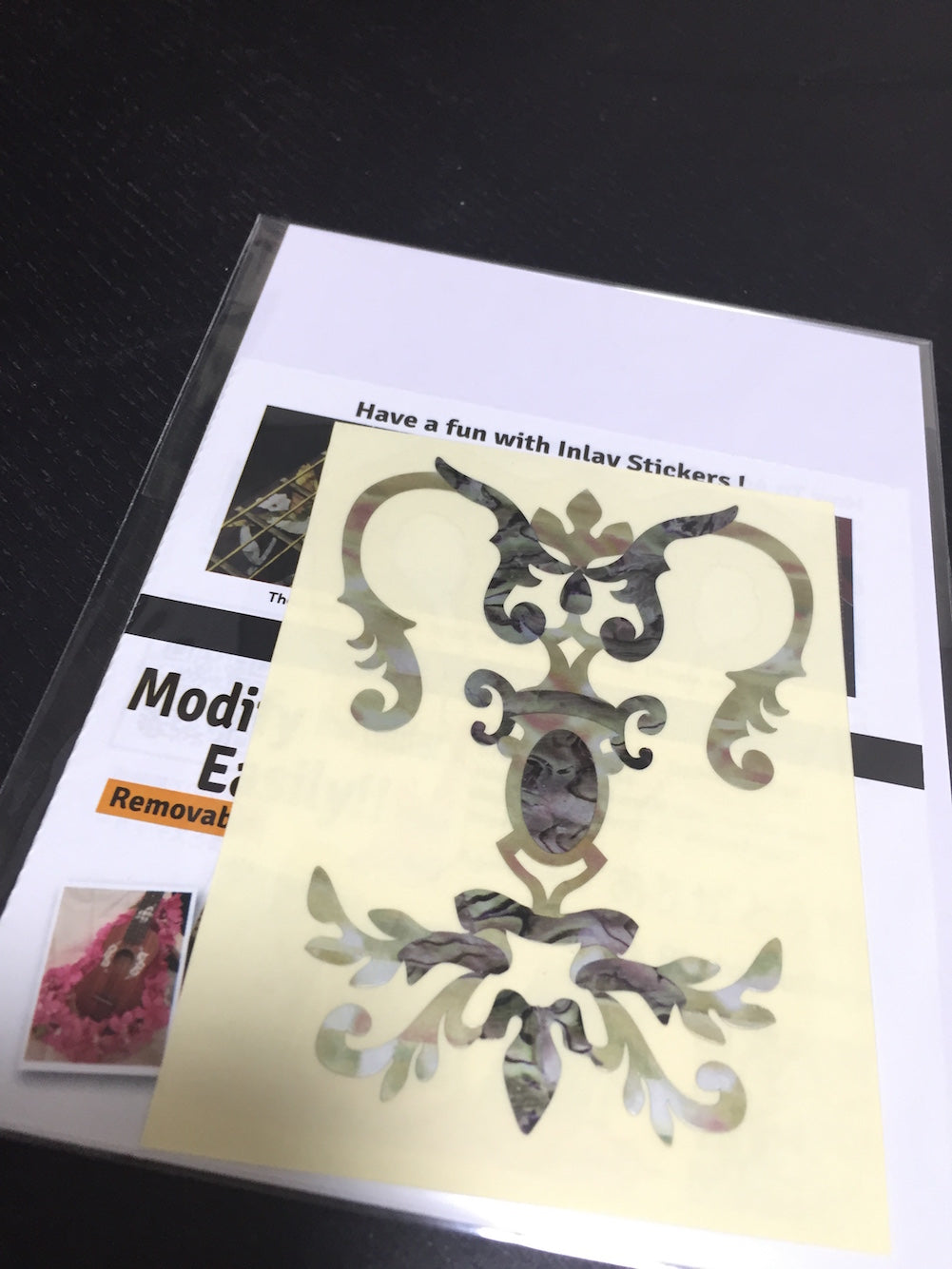 Chandelier Torch - Inlay Stickers Jockomo