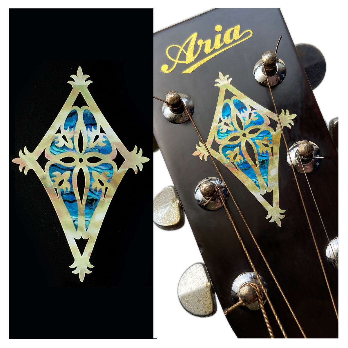 Shield - Inlay Sticker for Headstock