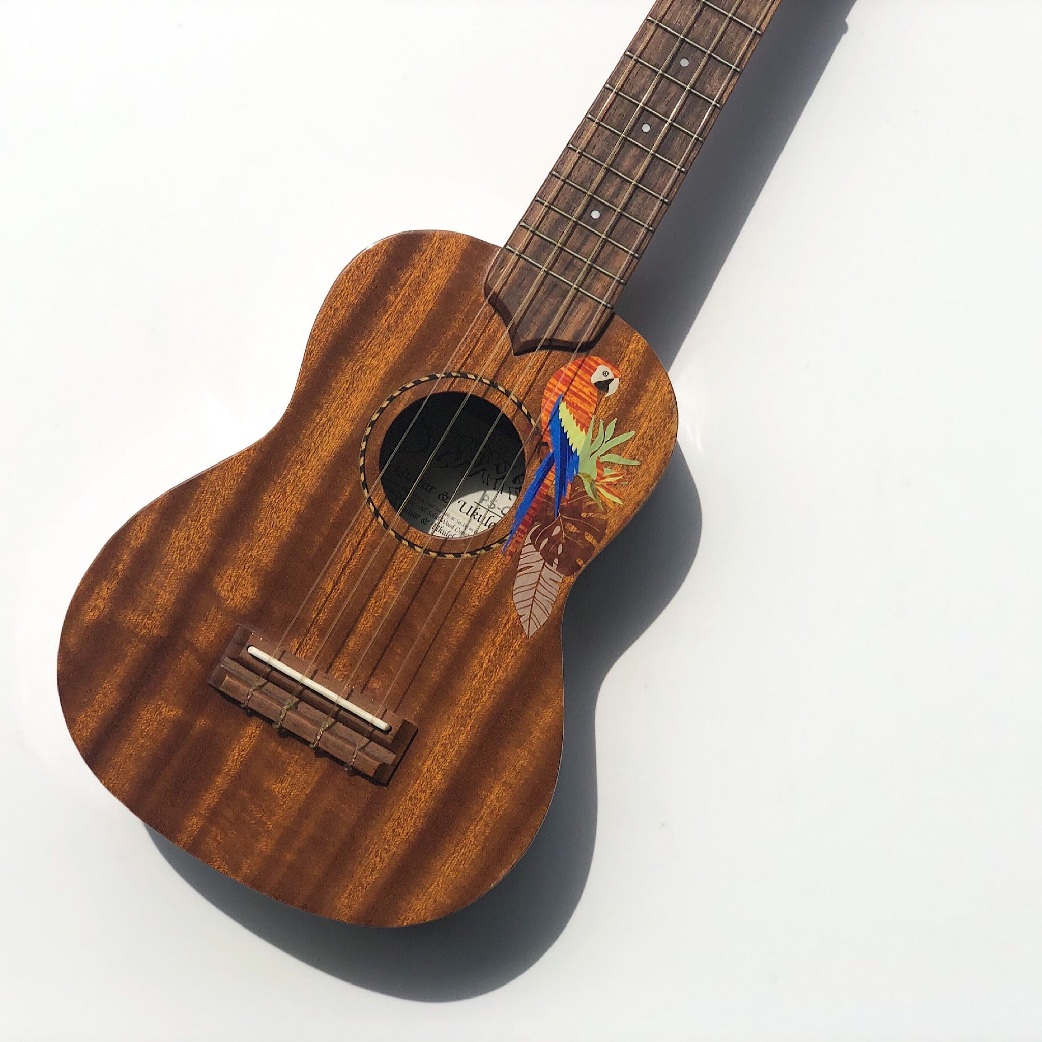 Exotic Birds (Parrots) - Inlay Stickers for Guitars, Bass & Ukuleles - Inlay Stickers Jockomo