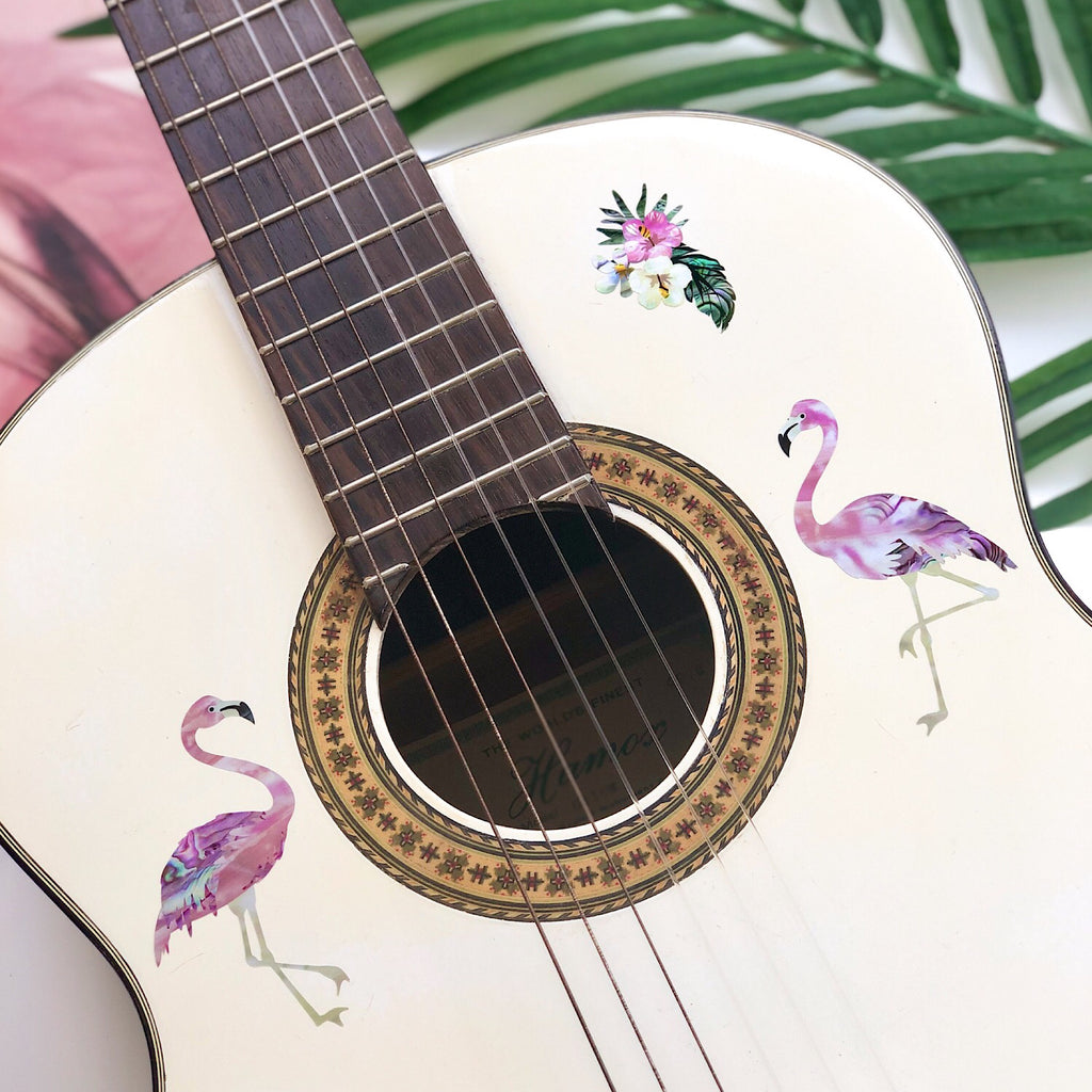 Tropical Flamingos - Inlay Stickers Jockomo