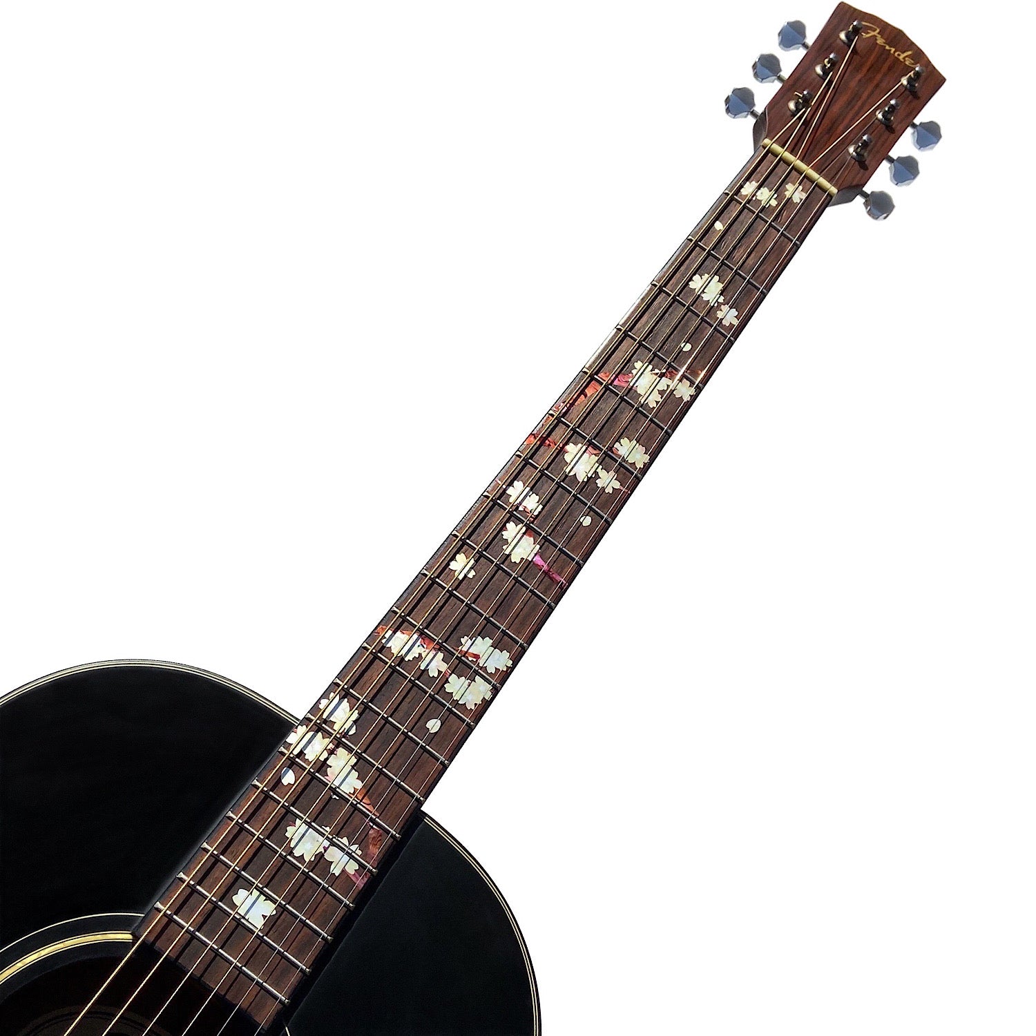 Cherry Blossom / Sakura - Fret Markers for Guitars - Inlay Stickers Jockomo