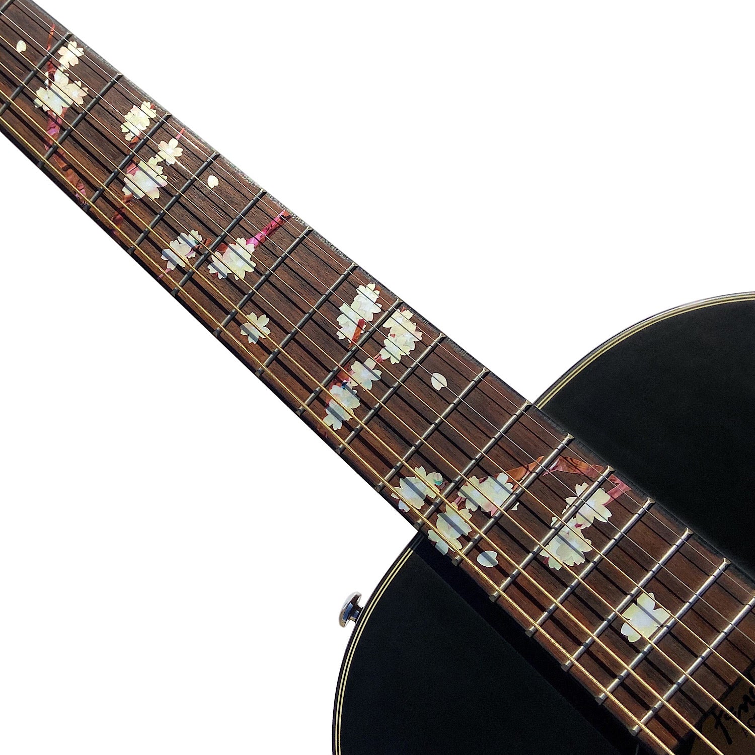 Cherry Blossom / Sakura - Fret Markers for Guitars - Inlay Stickers Jockomo