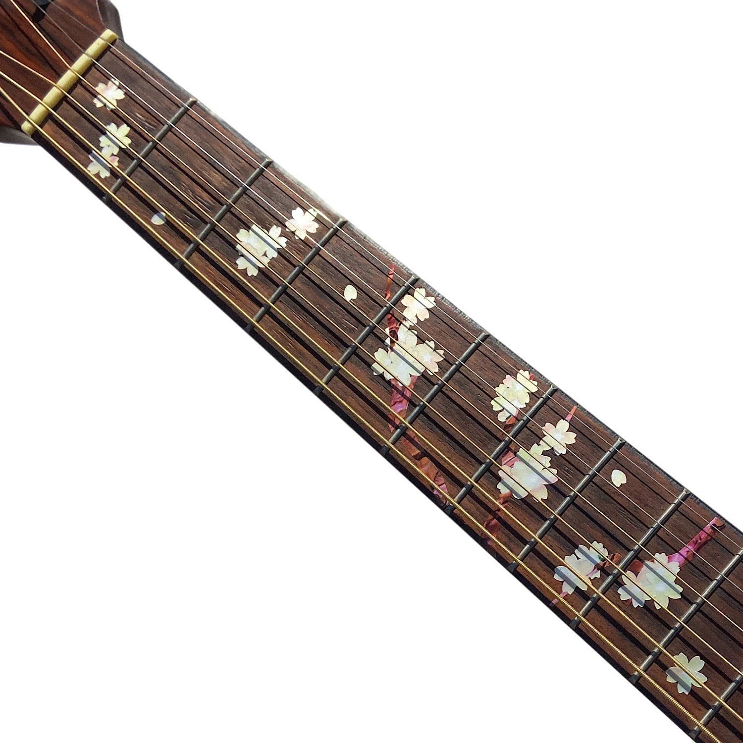 Cherry Blossom / Sakura - Fret Markers for Guitars - Inlay Stickers Jockomo