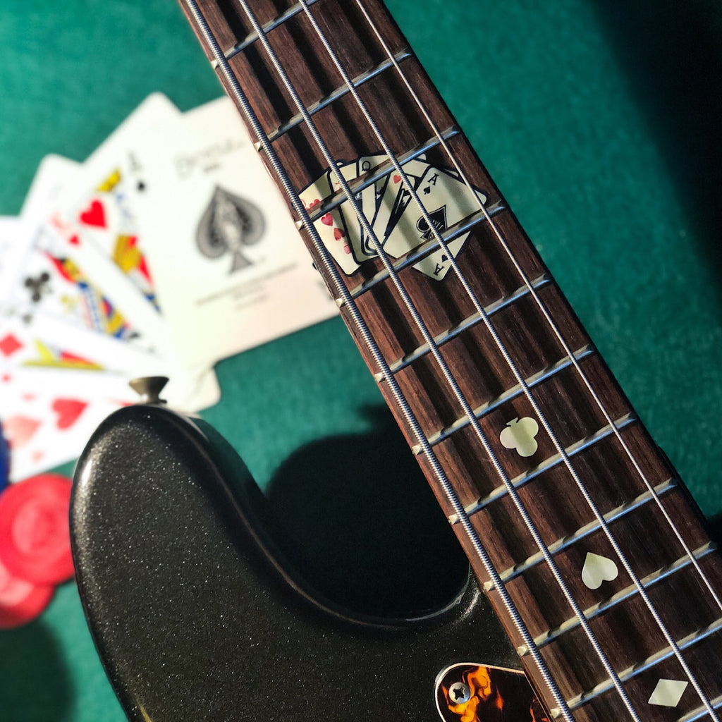 Playing Cards - Fret Markers for Bass - Inlay Stickers Jockomo