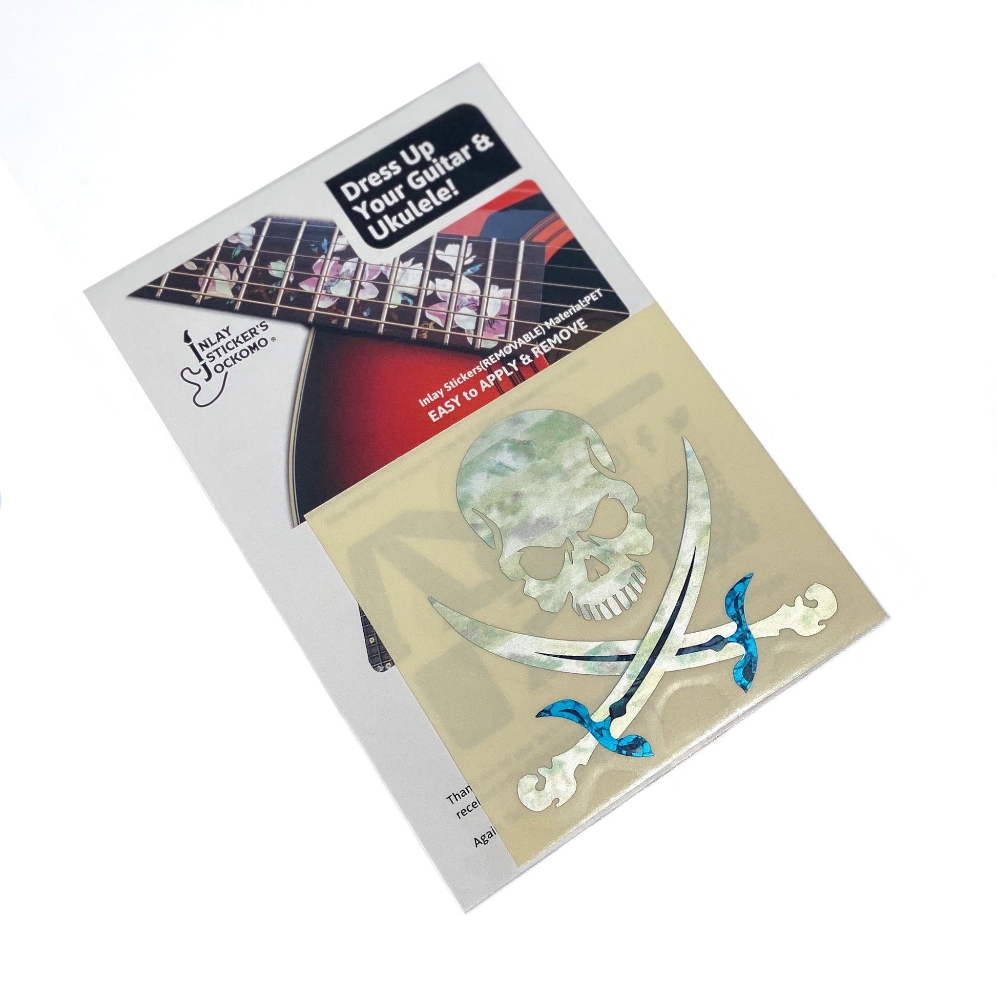 Pirate Skull - Inlay Stickers Jockomo