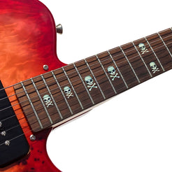 Skull with Crossbones (Sideways) - Inlay Stickers Jockomo