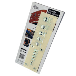 Skull with Crossbones (Sideways) - Inlay Stickers Jockomo