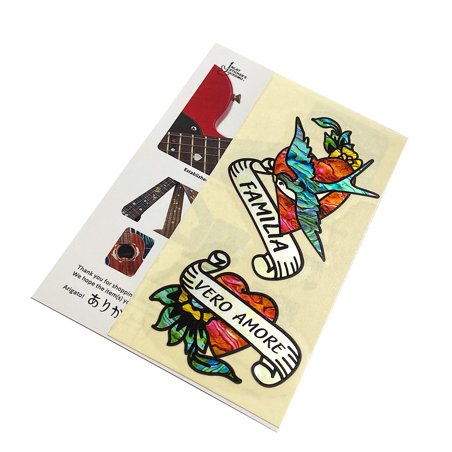 Love Hearts - Inlay Stickers Jockomo