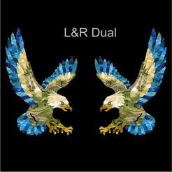 American Eagle - Inlay Stickers Jockomo