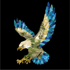 American Eagle - Inlay Stickers Jockomo