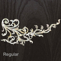 Vintage Vines (White Pearl) - Inlay Stickers Jockomo