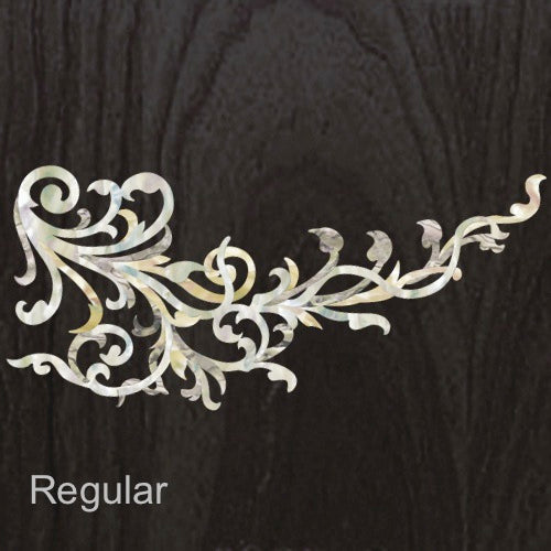 Vintage Vines (White Pearl) - Inlay Stickers Jockomo